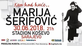 Marija Serifovic  Ceo koncert – Live – Stadion Koševo Sarajevo 30062018 [upl. by Tilford]