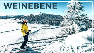 Skiing on Weinebene [upl. by Rojam]