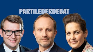 Partilederdebat  live [upl. by Stoddard]