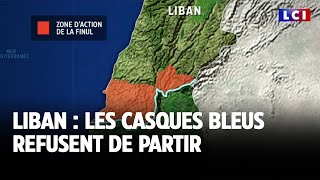 Liban  les Casques bleus refusent de partir [upl. by Laniger]