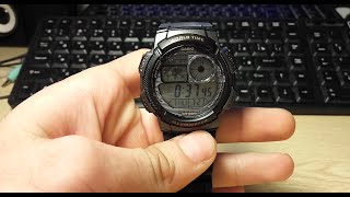 Casio AE1000W1A Обзор часов [upl. by Omor]