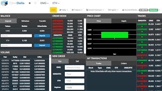 How To Get Your Cryptocurrency On An Exchange EtherDeltaProof [upl. by Esinned]