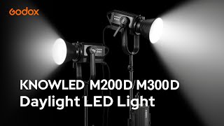 Godox Knowled M200D M300D Daylight LED Light [upl. by Notsek]