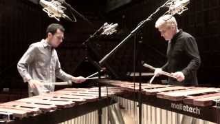 Catching Shadows  marimba duo by Ivan Trevino [upl. by Nalor]