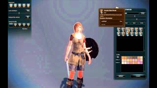 Vindictus Character Creation [upl. by Maclean]