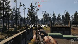 144hz 1ms VS 60hz 5ms Gaming Monitor Comparison Test on Heroes and Generals [upl. by Sualkcin]