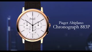 Altiplano Chronograph  Piaget Altiplano 2015 [upl. by Ednalrim]