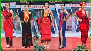 St Johns Hr Sec School Tuensang  Cultural Day 2024  Ethnic Show [upl. by Aenneea]