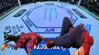 Round ending Double KO  SF6 [upl. by Banquer639]