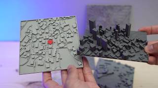 How to 3D Print your own Cityscapes and Terrains FREE Method [upl. by Bertrand]