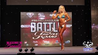 Bikini Posing  IFBB Pro League Battle of Texas 2019 [upl. by Elie]