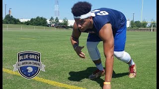 BlueGrey AllAmerican Combine MidAtlantic Super [upl. by Aihsiek]