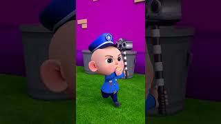 Bad Guy Go Away Song  3D Animation Rhymes amp Songs For Children shorts song 3d kids [upl. by Keiko]