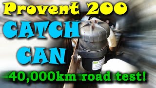 PROVENT 200 CATCH CAN LANDCRUISER 200 SERIES OIL RELEASE DRIP [upl. by Eek]