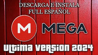 Descargar E Instalar MEGAsync 52 Full Español 2024 MEGAMediaFire4Shared [upl. by Decca]