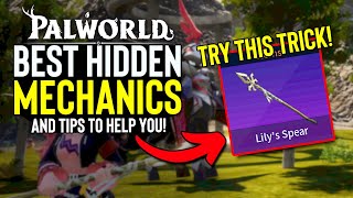 PALWORLD  BEST Weapon TechTrick You NEED To Know Best Tips amp Tricks I Learned in Palworld [upl. by Carmena]