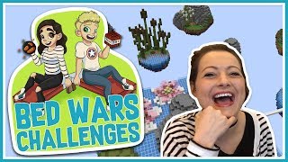 Bed Wars Challenges  No Laughing [upl. by Ahsiad3]