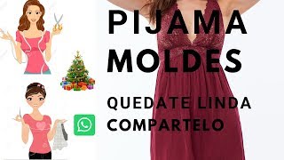 PIJAMAS MOLDE FACIL DE HACER [upl. by Brittne893]