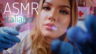 ASMR Esame Medico DellOrecchio e Del Viso  SUPER RILASSANTE [upl. by Sybyl]