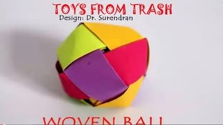 Woven Ball  English  Throw it up [upl. by Imarej856]