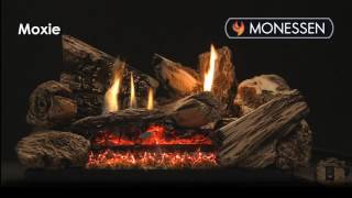 Monessen® Moxie Vent Free Gas Log Set [upl. by Arihday]