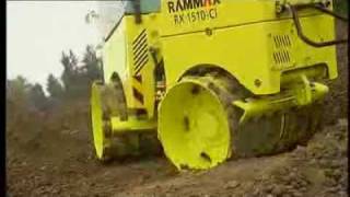 Grabenwalze RAMMAX VIPER RX 1510 Trenchroller [upl. by Inhsor]