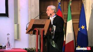 Inaugurazione anno accademico 20132014 La lezione del prof Gaetano Tomaselli [upl. by Sordnaxela]