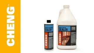 How to Seal Concrete Countertops with CHENG Concrete Sealer [upl. by Grady]