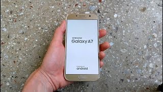 SAMSUNG Galaxy A7 2017 boot animation [upl. by Grimonia657]