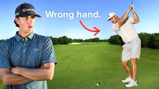 Can Bryson DeChambeau Beat A Scratch Golfer Lefty [upl. by Whitcher]