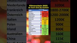 Das kostet der Führerschein in 2023 [upl. by Shanleigh]