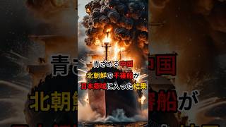 【海外の反応】青ざめる中国‥北朝鮮の不審船が日本領域に入った結果 [upl. by Norit]