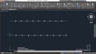 Autocad  Commande DIVISER [upl. by Ened763]