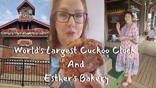 Cuckoo Clock and Esthers Bakery in Sugarcreek Ohio [upl. by Red]