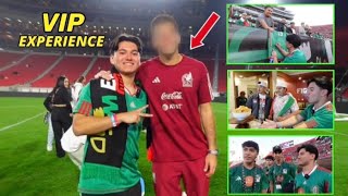 Mexico Invited Me To Their Game VIP EXPERIENCE [upl. by Atteuqram]