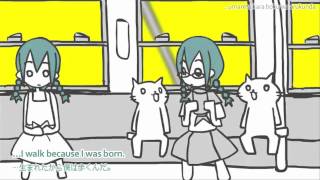 Hatsune Miku  Strobe Light ストロボライト  EnglishRomaji Sub [upl. by Amalle]