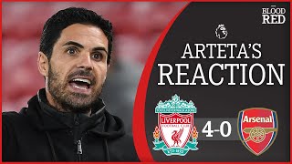 BEST TEAM in the League  Mikel Arteta Press Conference  Liverpool 40 Arsenal [upl. by Shirlie784]