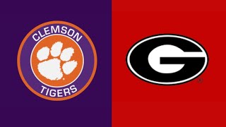 Clemson vs Georgia Predictions amp Bets Week 1 NCAA College Football 83124  Hitting The Books [upl. by Aleirbag]