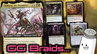 Vishgraz vs Braids vs Urtet vs Vial Smasher  Kydel  Commander  CMDR Gameplay [upl. by Chilt199]