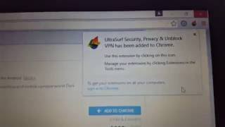 How to install ultrasurf chrome [upl. by Lallage826]