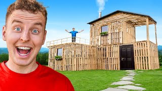 Ik Bouwde Een Huis Van 1000 Pallets [upl. by Spearman]