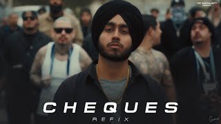 Cheques Refix Full Video  Shubh amp SRMN  New Punjabi Songs 2023 [upl. by Ayimat421]