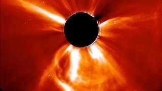 ScienceCasts Carringtonclass CME Narrowly Misses Earth [upl. by Nilecoj678]