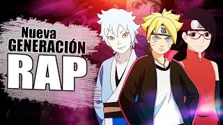 NUEVO EQUIPO 7 RAP BORUTO  2017  En español  AdloMusic [upl. by Orofselet]