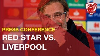 Jurgen Klopps Press Conference  Red Star vs Liverpool Champions League [upl. by Bora]