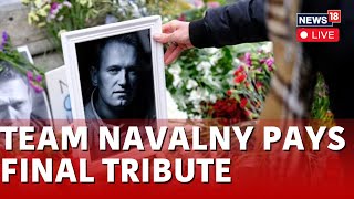 Alexei Navalny Funeral LIVE  Team Navalnys Final Tribute To Alexei Navalny  Russia News LIVE [upl. by Yurt]