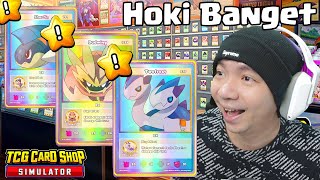 Dapet GOD Pack Hoki Banget  TCG Card Shop Simulator Indonesia Part 3 [upl. by Imekawulo]