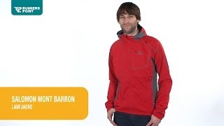 Laufjacke Salomon Mont Baron WS Hoody Herren [upl. by Deerc863]