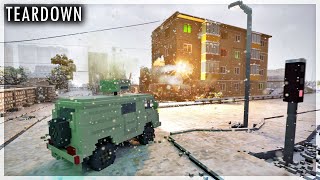 УНИЧТОЖАЮ НОВЫЙ РУССКИЙ ГОРОД С ПОМОЩЬЮ ВОЕННОЙ ТЕХНИКИ TEARDOWN [upl. by Enahsed]