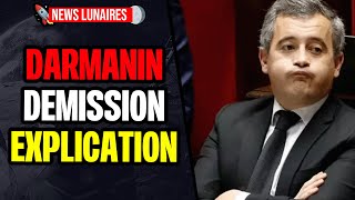 🇫🇷I DARMANIN ANNONCE SA DEMISSION SUITE A LECHEC DE LA LOI IMMIGRATION  MACRON DIT NON [upl. by Brenza54]